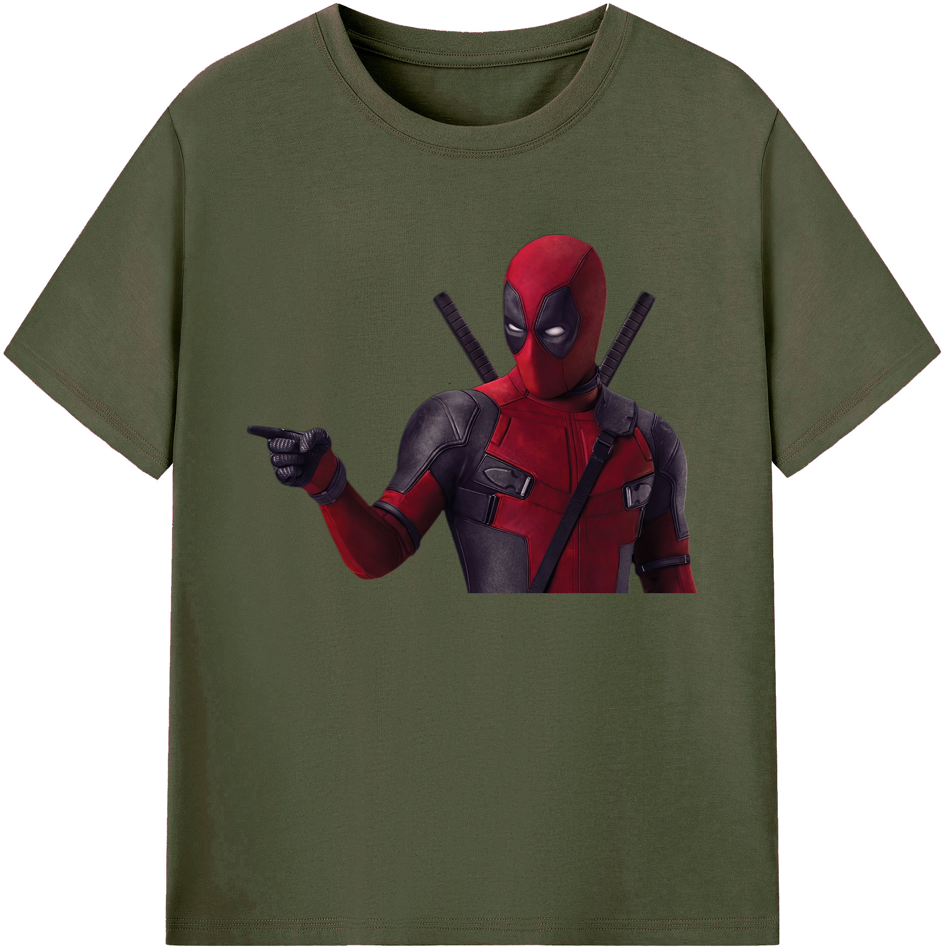 （画像用） Deadpool デッドプール 綿100％ メンズ半袖Tシャツ｜肌触りやわらか＆通気性